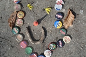 Owoco-warzywne autoportrety - kl. 1b