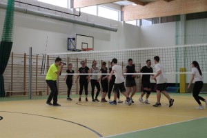 Mecz siatkówki 02.2016