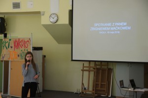 Spotkanie ze Zbigniewem Maćkowem 05.2016