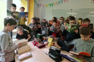 Klasa 4b - Zaczytani czwartoklasiści