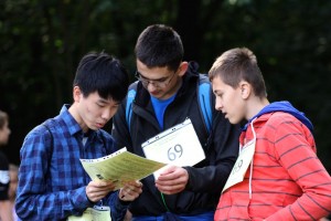 XIV matematyczny marsz na orientację 10.2016