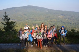 Klasa 4a i 4b - jesienny rajd na Radunię