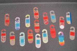 Klasa 3b - zawieszki na drzwi