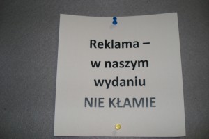Klasa 3b - Reklamy